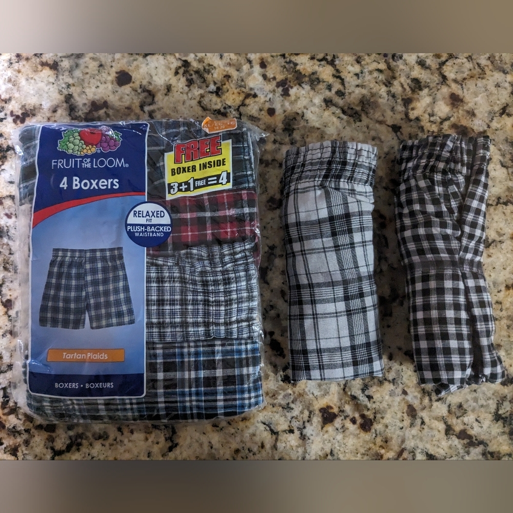 Fruit Of The Loom, 6 Boxer Shorts, Boys, Size XL Extra Large, Various Colors
